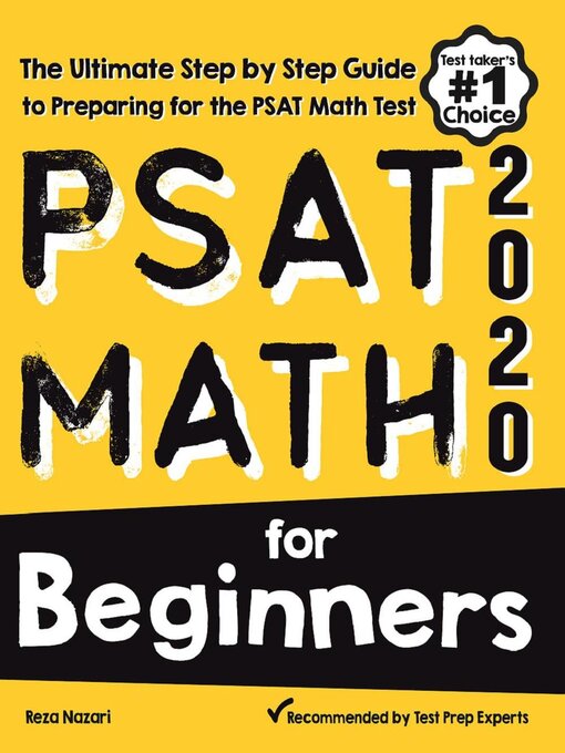 Cover image for PSAT Math for Beginners